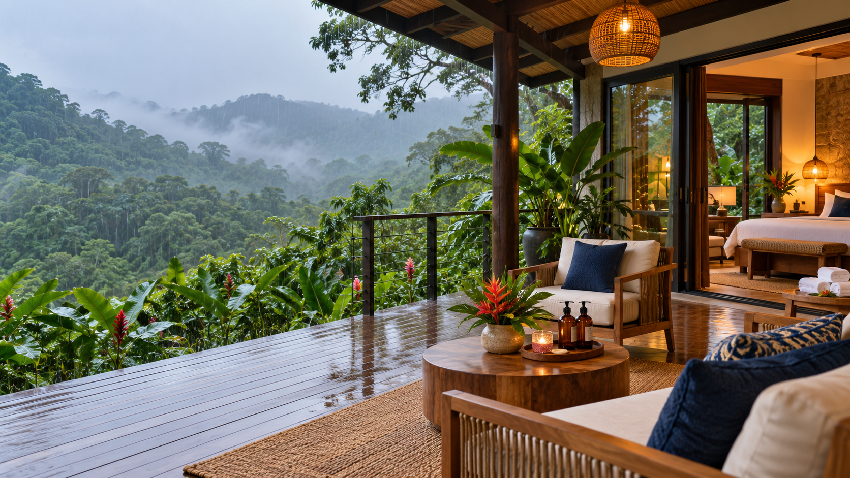 Temporada lluviosa en Costa Rica: cómo hoteles y Airbnb pueden proteger su operación y atraer huéspedes