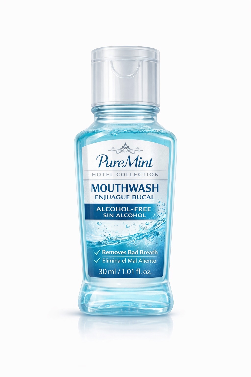 Enjuague bucal hotelero