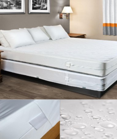 Funda de colchón impermeable con cremallera