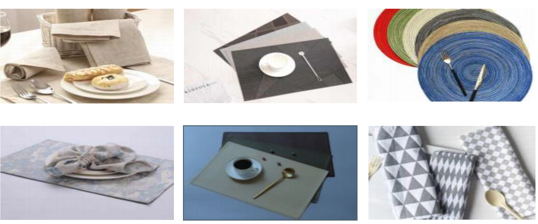 Individuales de mesa