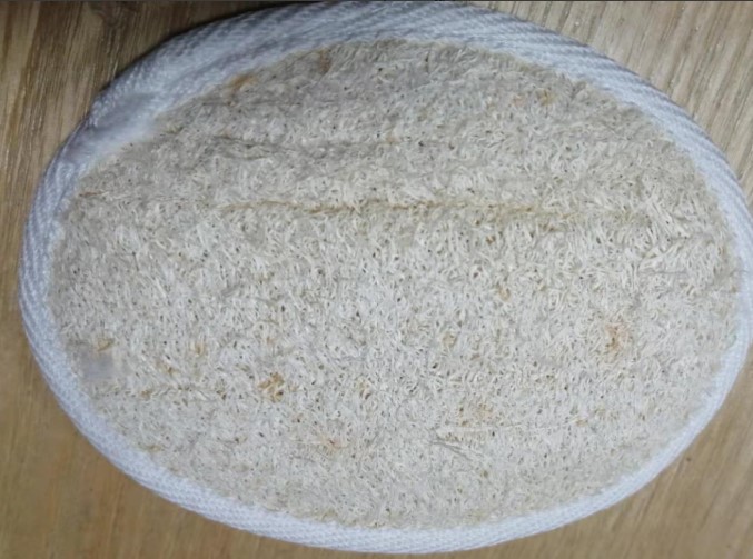 Esponja loofah natural 10x14.5 cm